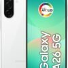 SAMSUNG Galaxy A26 5G 2025 with AI | 256GB, 8GB, Dual SIM | 6.7" 120Hz AMOLED, IP67 Water Resistant, Android 15 | International Model Factory Unlocked for T-Mobile, Global | 25W Charger Bundle (Black)
