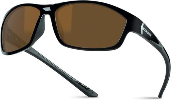 B.N.U.S Corning glass lenses polarized sunglasses for men and women UV400 Protection for Fishing Cycling Driving Italy made