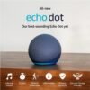 Echo Dot (newest model), Vibrant sounding Alexa speaker, Great for bedrooms, dining rooms and offices, Deep Sea Blue
