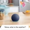 Echo Dot (newest model), Vibrant sounding Alexa speaker, Great for bedrooms, dining rooms and offices, Deep Sea Blue