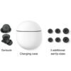 Google Pixel Buds 2a - Wireless Bluetooth Earbuds with Active Noise Cancellation and Transparency Mode - Lightweight, Comfortable Fit - 20-Hour Battery - Water Resistant - Built for Gemini - Hazel