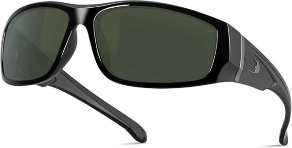 BNUS Polarized Sunglasses with Corning Glass Lens - High Definition, Fashionable, and Scratch-Resistant