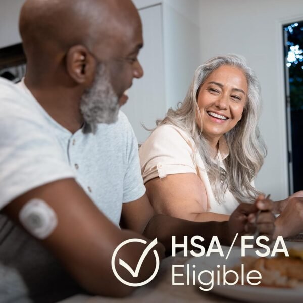 Stelo Glucose Biosensor & App by Dexcom - A Leader in Continuous Glucose Monitoring (CGM). 24/7 Tracking & Personalized Insights to Reveal Patterns. 2-Pack (Up to 15 Days Each). iOS & Android.