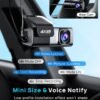 Navycrest 4K Dash Cam Front and Rear with 64GB Card, Built-in 5G WiFi, Dash Camera for Cars 4K Front and 1080P Rear, Dashcams for Cars Loop Recording, Gravity Sensor, 24-Hours Parking Mode