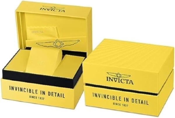 Invicta Men's Bolt Quartz Chronograph 52mm Watch with Stainless-Steel Strap, Gold