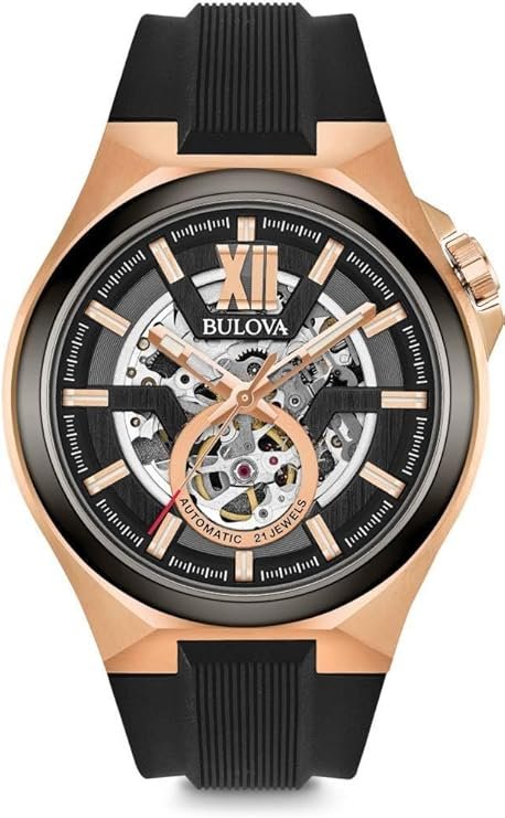 Bulova Men's Classic Maquina Automatic Open Aperture Watch