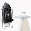 Jerdon Hotel Iron with Retractable Cord - Mid-Size, White Clothing Iron - Dual Auto Shut-Off - 7-Foot Retractable Cord - 1200 Watts