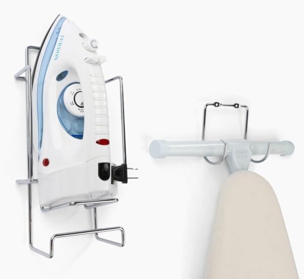 Jerdon Hotel Iron with Retractable Cord - Mid-Size, White Clothing Iron - Dual Auto Shut-Off - 7-Foot Retractable Cord - 1200 Watts