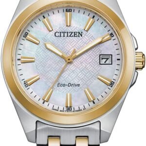 Citizen Ladies' Eco-Drive Classic Peyten Watch, Day-Date, Sapphire Crystal