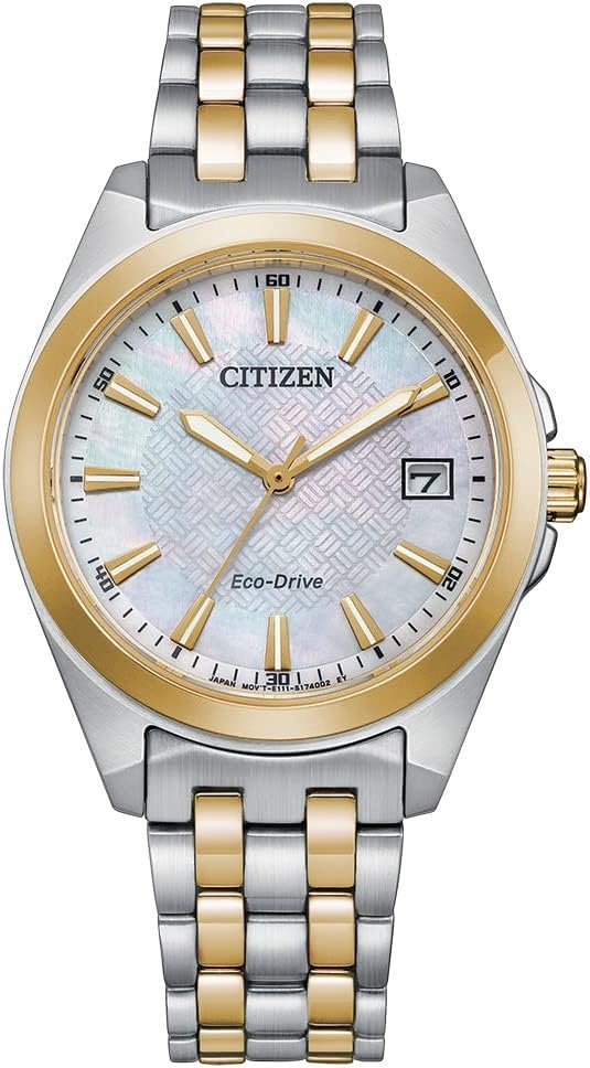 Citizen Ladies' Eco-Drive Classic Peyten Watch, Day-Date, Sapphire Crystal