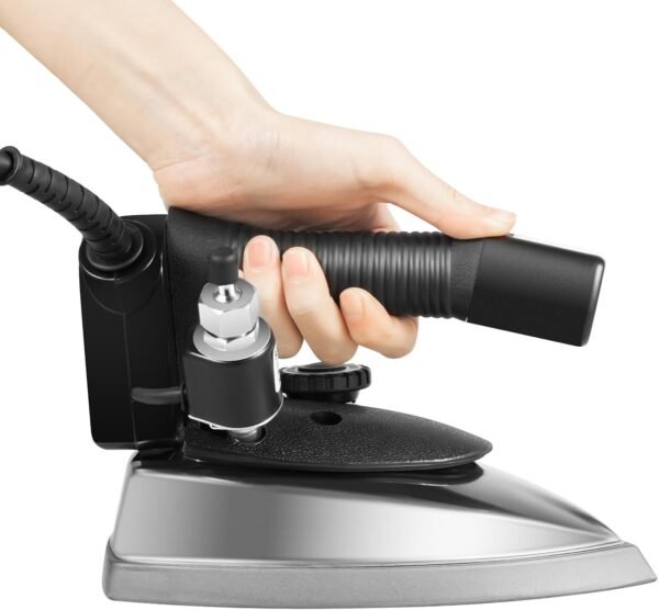 Professional Gravity Feed Industrial Electric Steam Iron,1200w Gravity Feed Steam Iron With 3l Large Capacity Tank & Scald-Prevention Plate,9 Exhaust Vents,For Dry Ironing Or Ironing With Steam.