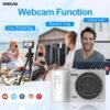 4K Digital Camera for Photography and Video, 2025 Latest 64MP Vlogging Camera for YouTube with 32G TF Card 180°Flip Screen Compact Travel Camera 16X Zoom, Anti-Shake,Suitable for Beginners, White