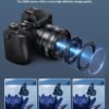 8K Digital Cameras for Photography - Autofocus 88MP WiFi Profession Camera with Dual-Lens - 16X Digital Zoom Photography Camera for YouTube with Lens Hood, Touch Screen, 2 Batteries & Charging Stand