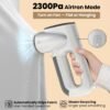 Neakasa Magic 1 Vacuum Steamer, Handheld Travel Garment Steamer for Clothes, 2300Pa Suction for Fabric Grip, Featuring Exclusive AirIron Technology (for 110-120V Use)