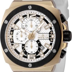 INVICTA Racing Men 47mm Stainless Steel Gold + Black Gold dial Quartz