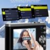 5K Digital Camera, 56MP Cameras for Photography with 10X Optical Zoom, Autofocus Vlogging Camera with 2.8" IPS Touch Screen, Compact Travel Cameras for Teens Adult Beginner, 64GB Card & 2 Batteries