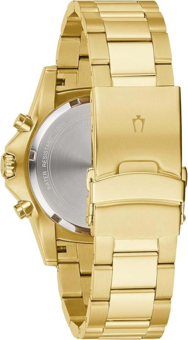 71XO82HvfXL._AC_SX679_ Bulova Men's Classic Sport 6-Hand Chronograph Quartz Watch, Calendar Date, Luminous Hands and Markers, 100M Water Resistant, 44mm