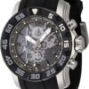 Invicta Racing Men 48mm Stainless Steel Black + Steel Black dial Quartz