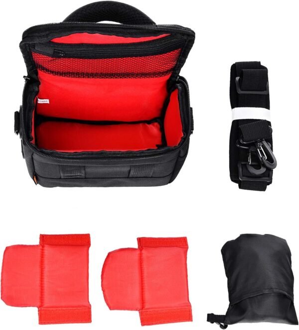 71sU8FERoGL._AC_SL1500_ Waterproof Anti-shock Camera Case Bag Compatible for Canon Powershot SX540 SX530 SX60 SX420 HS M5,Nikon Coolpix L340 B500 B700 L330 L840 P610,Panasonic LUMIX,Sony a6000 Digital Camera
