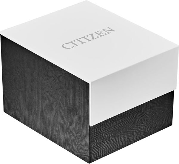 Citizen Women's Eco-Drive Calendrier, Moon Phase Diamond Accents Dial, Stainless Case and Bracelet Watch, Month/Day/Date