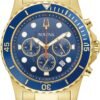 81-7C8D+x3L._AC_SX679_ Bulova Men's Classic Sport 6-Hand Chronograph Quartz Watch, Calendar Date, Luminous Hands and Markers, 100M Water Resistant, 44mm