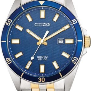 Citizen Quartz Mens Watch, Stainless Steel, Classic