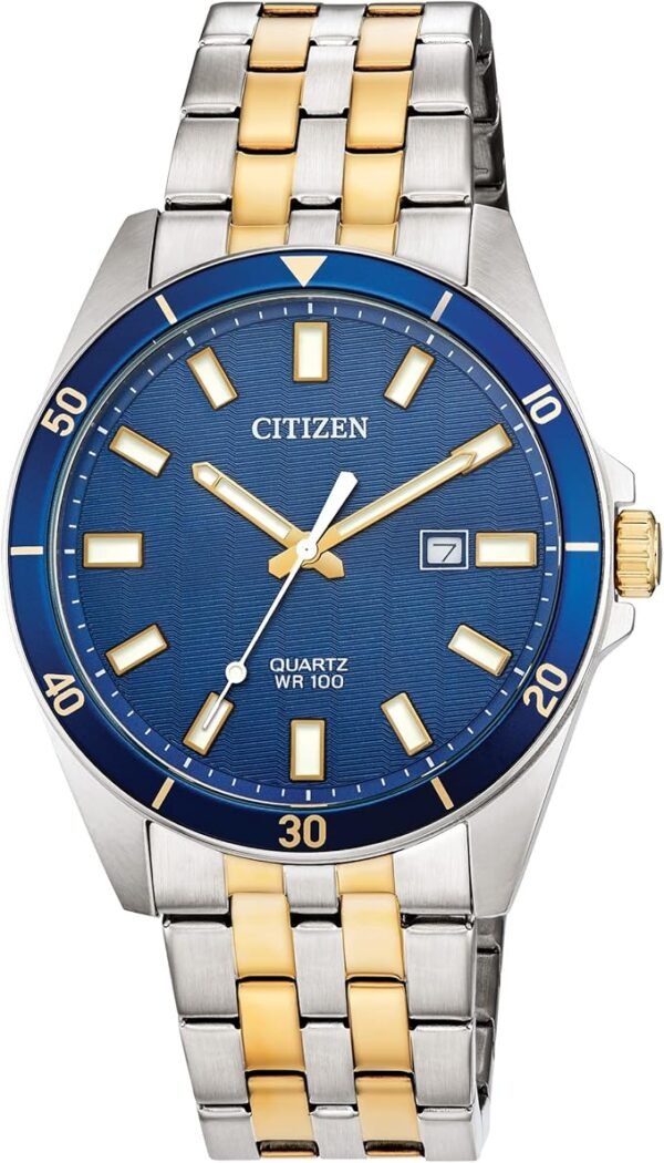 Citizen Quartz Mens Watch, Stainless Steel, Classic