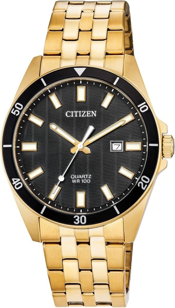 Citizen Quartz Mens Watch, Stainless Steel, Classic