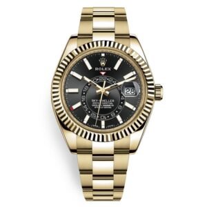 Rolex Sky-Dweller Black Dial Automatic Men Watch 326938 42Mm