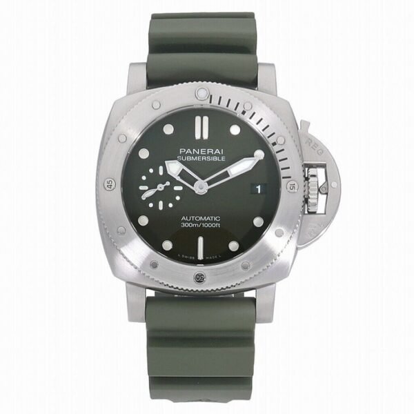 Panerai Luminor Submersible 42Mm Pam1055 Verde Militare Vsf Ss Green Dial P900
