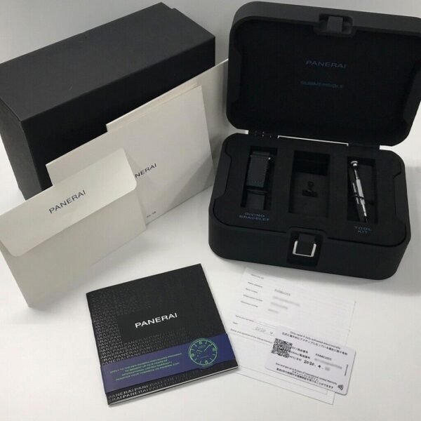 Panerai Luminor Submersible 42Mm Pam1055 Verde Militare Vsf Ss Green Dial P900