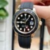 Rolex Yacht-Master 42 18K Yellow Gold Black Dial Mens Watch 226658-0001