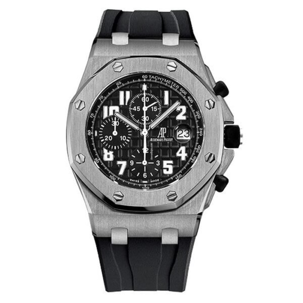 Audemars Piguet Mens 42 Mm Royal Oak Offshore Chronograph Watch