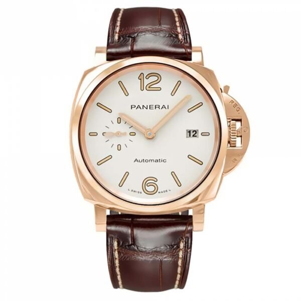 Panerai Luminor Pam1042 Due Vsf Rose Gold White Dial Xxxiv
