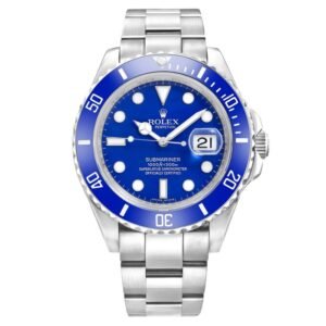 Rolex Submariner White Gold Blue Face 116619Lb