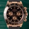 Rolex Cosmograph Daytona Black And Pink Dial Automatic Men Oysterflex Watch 40Mm