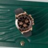 Rolex Cosmograph Daytona Black And Pink Dial Automatic Men Oysterflex Watch 40Mm