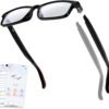 Gen3 Smart Translation Glasses – Bluetooth Glasses with Dual Temples (Bluetooth+Standard), Real-Time AI Interpreter, Touch Control, Voice Assistant – Lightweight for Travel, Work, Business