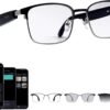 Smart Bluetooth Glasses with AI Translation, 164 Languages Translator, with Speaker,Photochromic Lenses, TR90 Frame, 5H Battery Life, Open-Ear Audio for Men & Women, Driving,Travel&Work