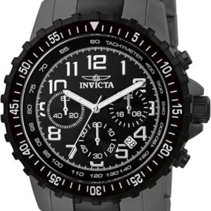 Invicta Men's Invicta II Chronograph Black Dial Two-Tone Stainless Steel Watch