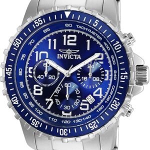 Invicta Men's Invicta II Chronograph Black Dial Two-Tone Stainless Steel Watch