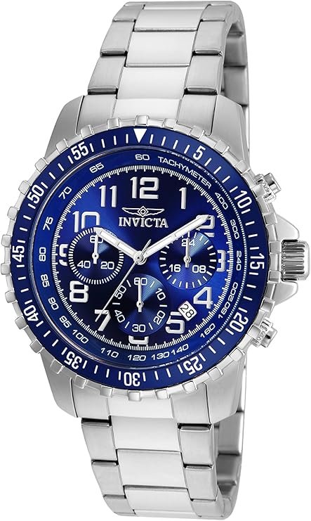 Invicta Men's Invicta II Chronograph Black Dial Two-Tone Stainless Steel Watch