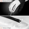 Heated Gloves for Men Women 7.4V Battery 22.2Wh Rechargeable Touchscreen Waterproof Electric Heated Gloves for Winter Outdoor Work Skiing Hiking Camping Ice Hockey