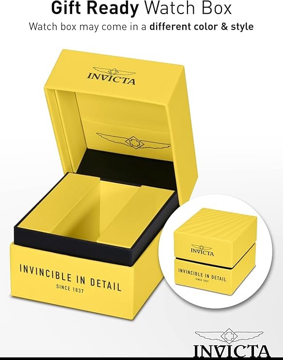 Invicta Men's Invicta II Chronograph Black Dial Two-Tone Stainless Steel Watch