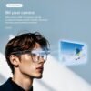 Smart Glasses with Camera,4K with Audio Bluetooth Camera Glasses for Men Women 8MP 32G HD Hidden Video Recording Support Live Feed,Ai Voice Control,150+ Language Translate, Chart GPT, WiFi