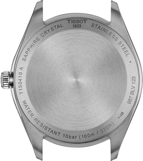 61Axdj7CAyL._AC_SX679_ Tissot PR 100 Quartz 40mm, Swiss Quartz Watch for Men, Stainless Steel Case, Black Leather Strap