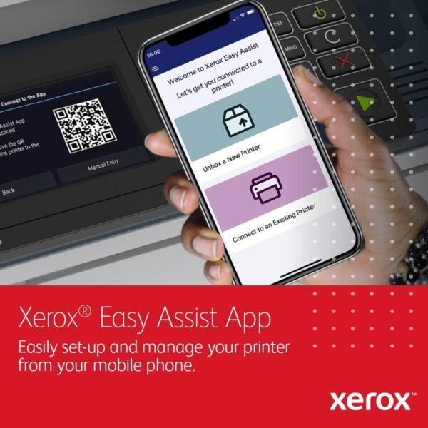 Xerox C235dni Wireless Printer - 24ppm Color Laser All in One Multifunction Printer with Automatic 2-Sided Printing, Home, Office or Small Business Use - Copy/Print/Scan/Fax - Color Touchscreen