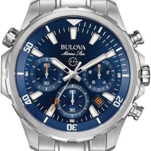 Bulova Men's Marine Star Series B Stainless Steel 6-Hand Chronograph Quartz Watch