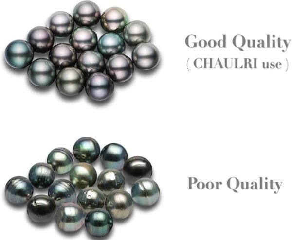 Infinity Top Grade AAA Tahitian Black Pearl Pendant Necklace 18K Gold Over Sterling - Birthday Anniversary Jewelry Gifts for Women Wife Mom Daughter