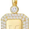 61JBIl7Zy6L._AC_SY625_ Gold Initial Necklaces for Women, Letter Necklace for Her Birthday Yellow Gold Initial Pendant Necklace with Rope Chain, Women Jewelry Gifts for Her Wife Girlfriend